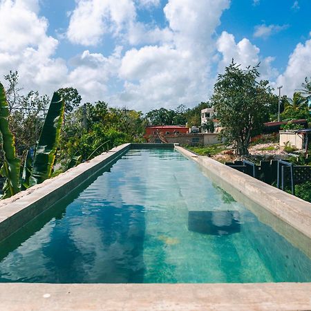 Hotel Makaaba Eco-Boutique 巴卡拉尔 外观 照片 Swimming pool at the hotel