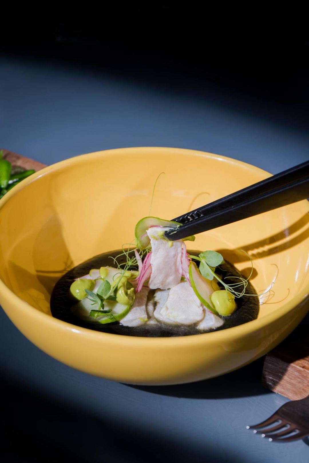 Hotel Makaaba Eco-Boutique 巴卡拉尔 外观 照片 A bowl of ceviche